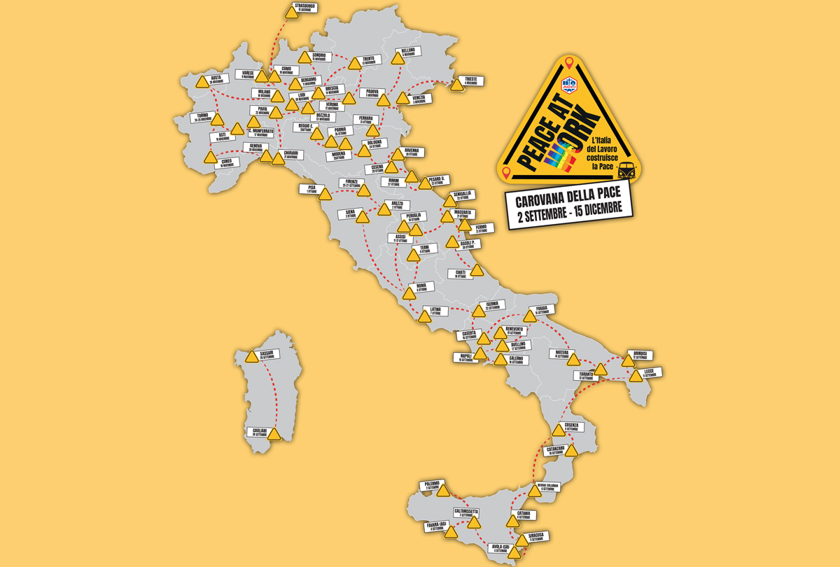 Mappa Carovana Della Pace